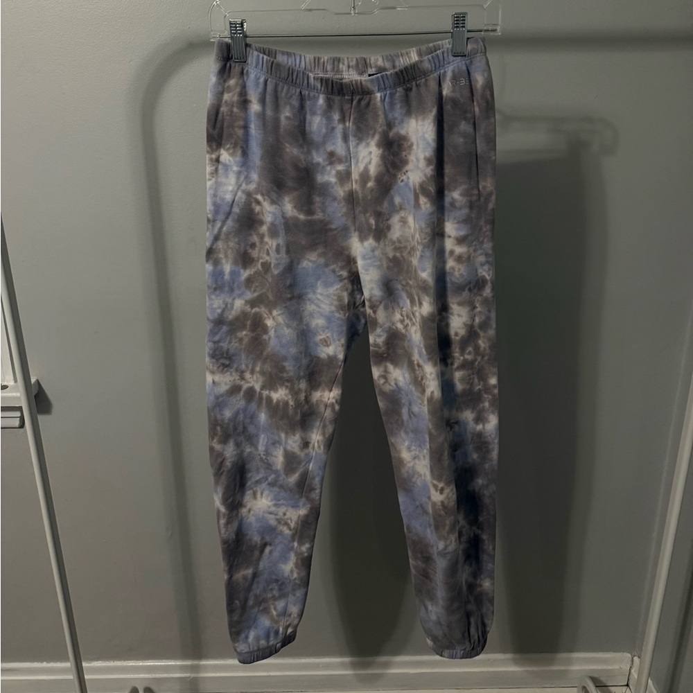 Area 33 Tie-Dye Jogger Pants - Blue & Gray, size small